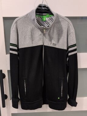 Hugo Boss Mens Track Zip Up Jacket